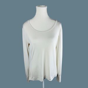 Lands' End Classic Cream Women's Blouse